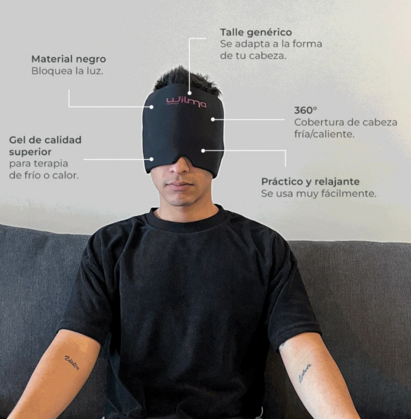 Gorro Terapéutico Anti Migraña - Imagen 4