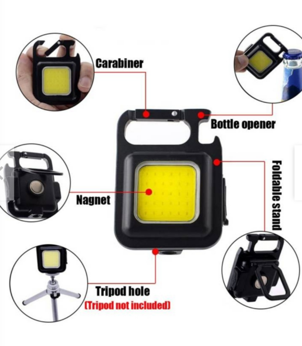 MINI LINTERNA LLAVERO LED MULTIFUNCIONAL - Imagen 5